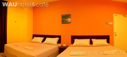 Wau Hote & Cafe Jerantut - Family Suite